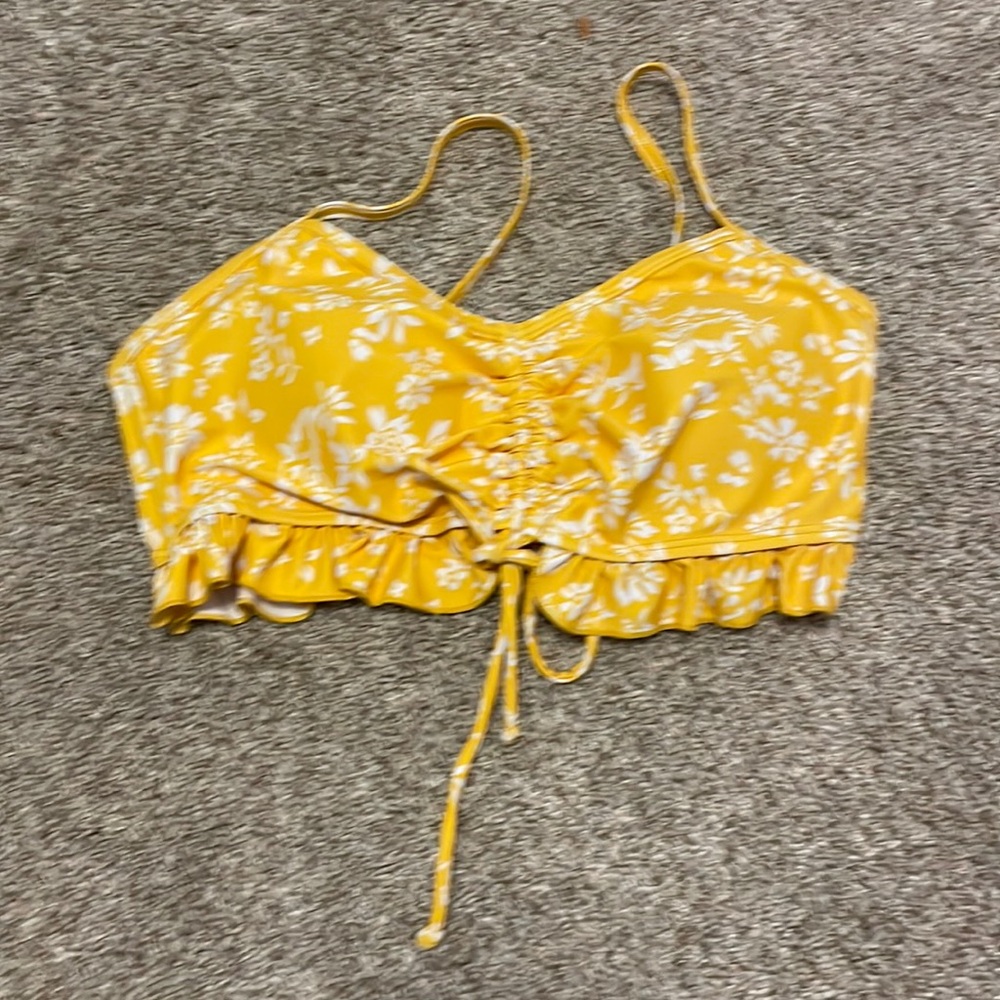 Yellow Bikini Top